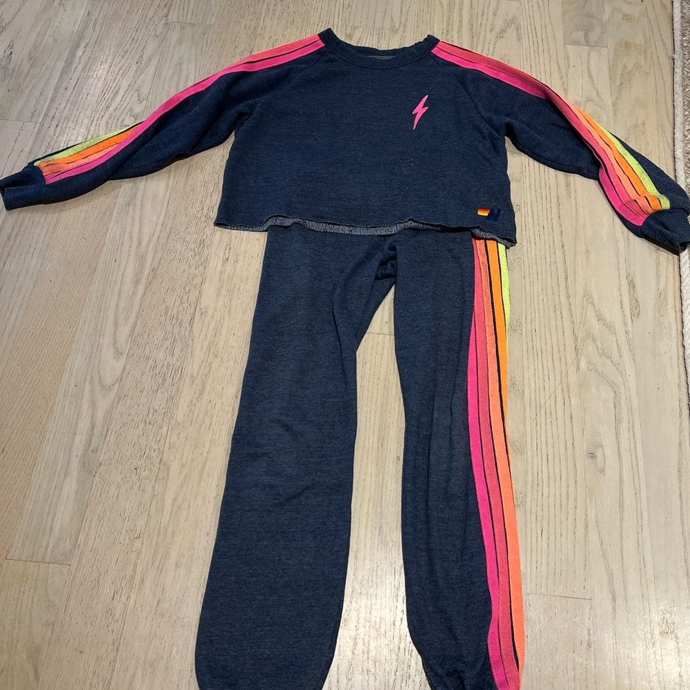 Aviator Nation sweatsuit.